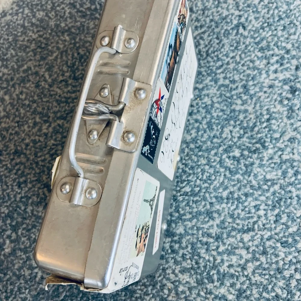Silver Lunchbox/Treasure Box